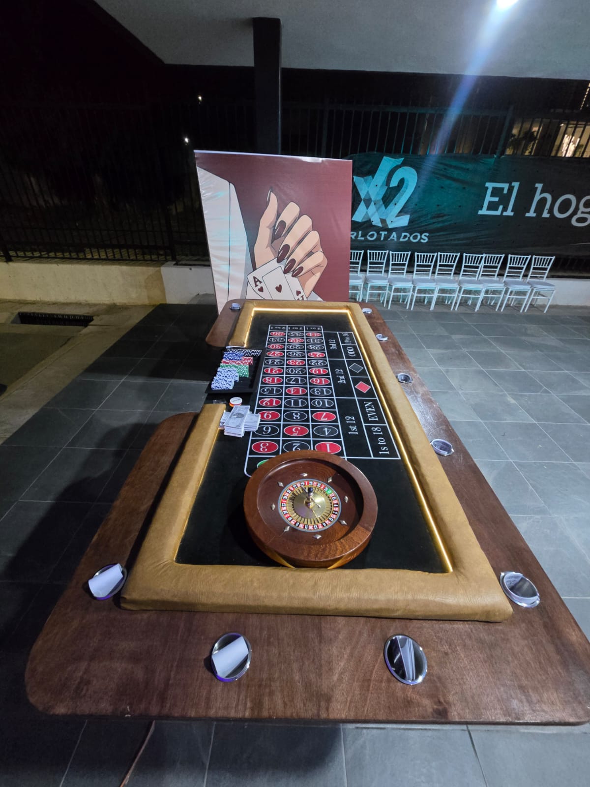 Mesa de Ruleta - Vista 4